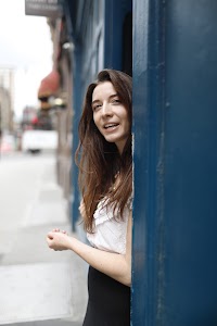 Street Portrait on Cobblestone Lane