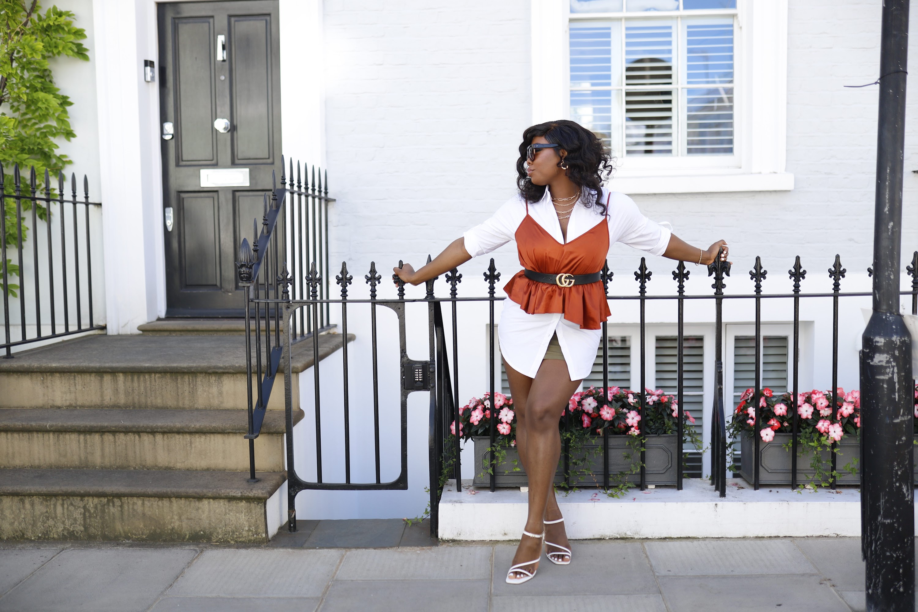 Street Style Portrait on London Residential Street