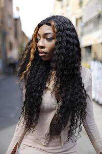 Urban Fashion Portrait on City Street