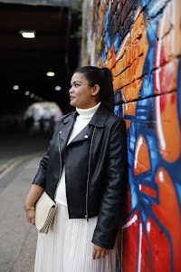 Fashion Portrait in Graffiti Alley