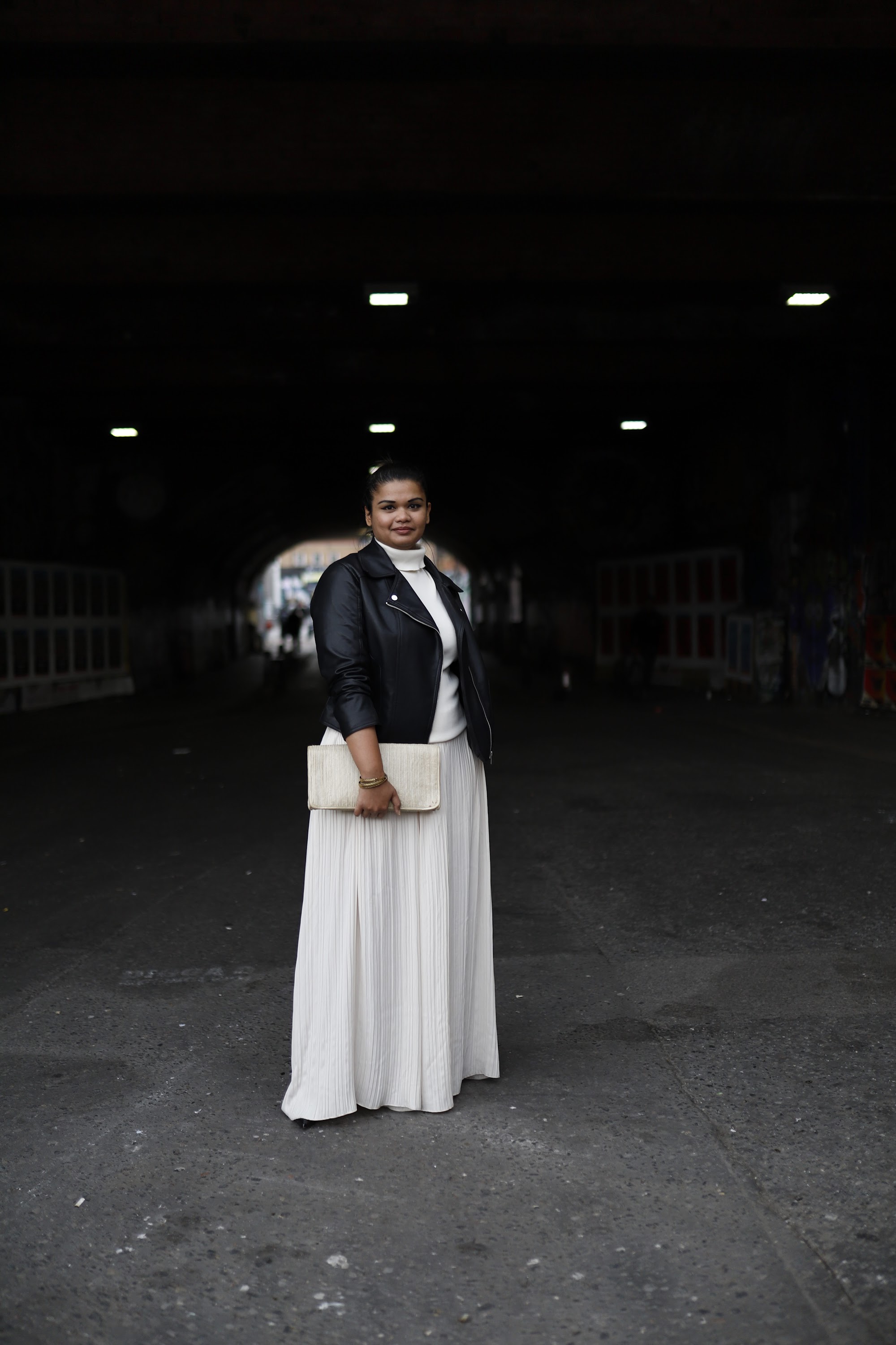 Fashion Portrait in Graffiti Alley
