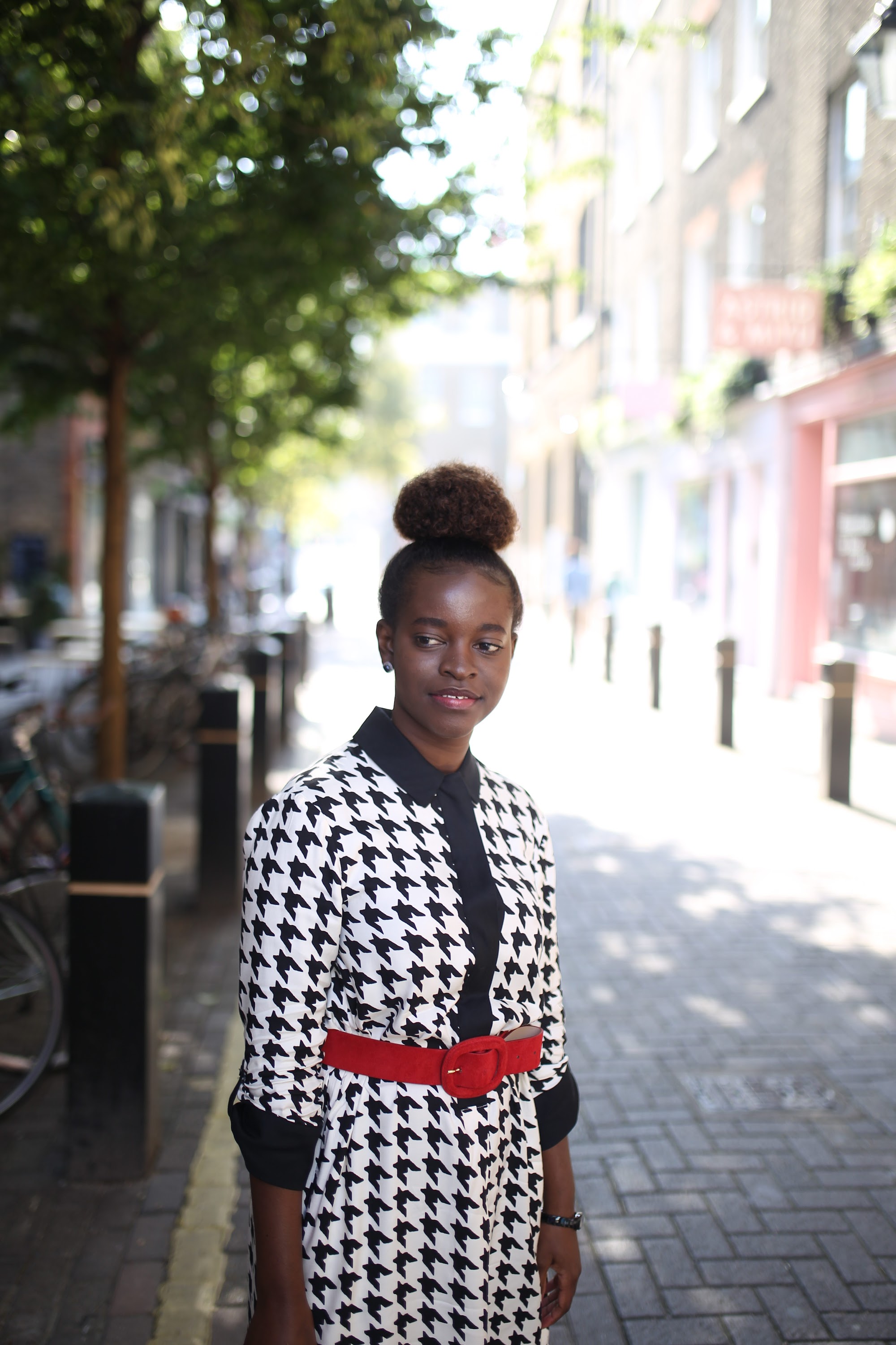 Street Fashion Portrait in Urban Alley