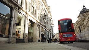 Long Exposure on a Grand London Street at Dusk
