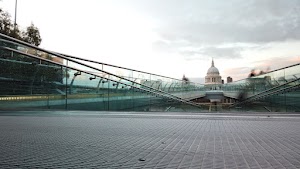 Millennium Bridge Long Exposure Looking Toward St. Paul's Cathedral, London