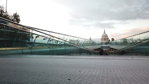 Millennium Bridge Long Exposure Looking Toward St. Paul's Cathedral, London