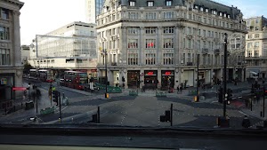 Oxford Circus Intersection at Christmas, London