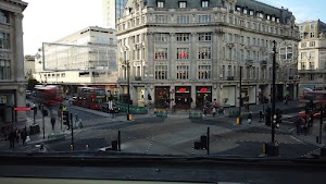 Oxford Circus Intersection at Christmas, London