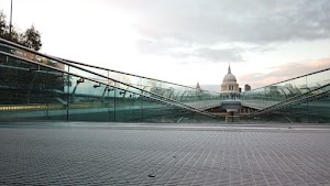 Millennium Bridge Long Exposure Looking Toward St. Paul's Cathedral, London