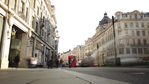 Regent Street, London — Low-Angle Street Scene