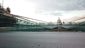 Millennium Bridge Long Exposure Looking Toward St. Paul's Cathedral, London