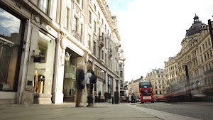 Long Exposure on a Grand London Street at Dusk