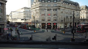 Oxford Circus Intersection at Christmas, London