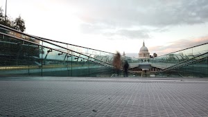 Millennium Bridge Long Exposure Looking Toward St. Paul's Cathedral, London