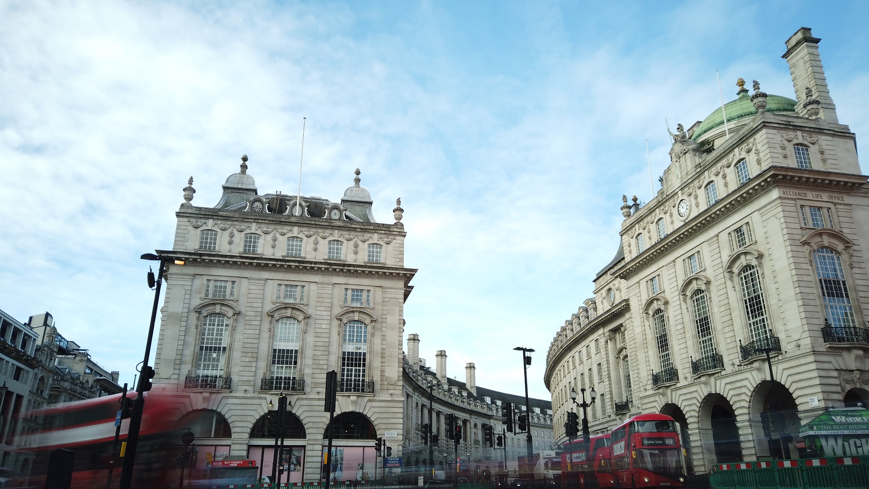 Alliance Life Office Building at Piccadilly Circus, London