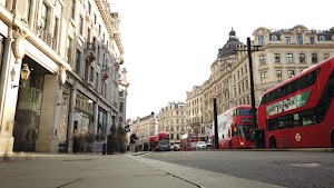 Regent Street, London — Low-Angle Street Scene