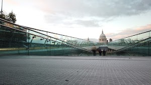 Millennium Bridge Long Exposure Looking Toward St. Paul's Cathedral, London
