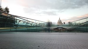 Millennium Bridge Long Exposure Looking Toward St. Paul's Cathedral, London