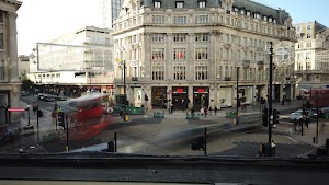 Oxford Circus Intersection at Christmas, London