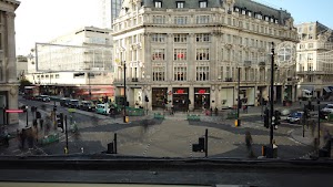 Oxford Circus Intersection at Christmas, London