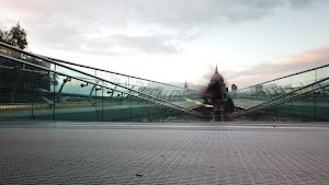 Millennium Bridge Long Exposure Looking Toward St. Paul's Cathedral, London