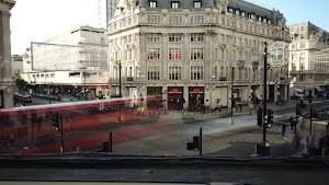 Oxford Circus Intersection at Christmas, London