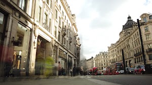 Long Exposure on a Grand London Street at Dusk