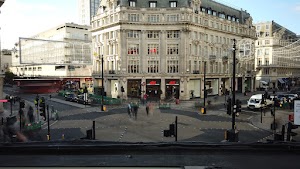 Oxford Circus Intersection at Christmas, London