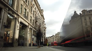 Long Exposure on a Grand London Street at Dusk