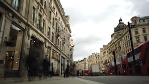 Long Exposure on a Grand London Street at Dusk