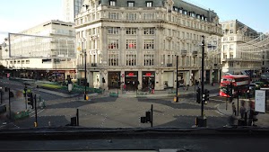 Oxford Circus Intersection at Christmas, London