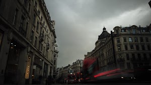 Long Exposure on a Grand London Street at Dusk