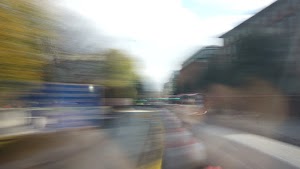 City of London Bus Lane — Buses & Cycles Only Sign