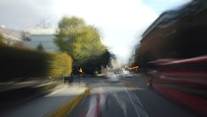 City of London Bus Lane — Buses & Cycles Only Sign