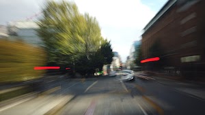 City of London Bus Lane — Buses & Cycles Only Sign