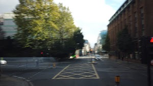 City of London Bus Lane — Buses & Cycles Only Sign