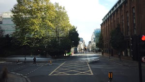 City of London Bus Lane — Buses & Cycles Only Sign