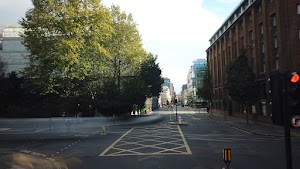 City of London Bus Lane — Buses & Cycles Only Sign