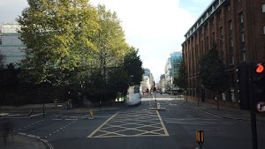 City of London Bus Lane — Buses & Cycles Only Sign