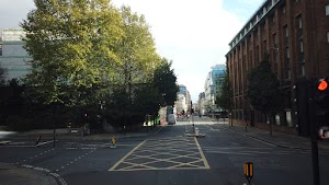 City of London Bus Lane — Buses & Cycles Only Sign