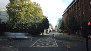 City of London Bus Lane — Buses & Cycles Only Sign