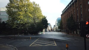 City of London Bus Lane — Buses & Cycles Only Sign