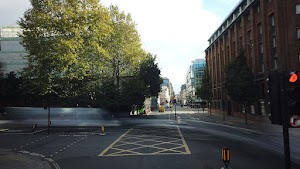 City of London Bus Lane — Buses & Cycles Only Sign