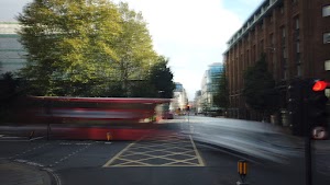 City of London Bus Lane — Buses & Cycles Only Sign