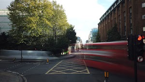 City of London Bus Lane — Buses & Cycles Only Sign