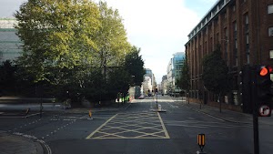 City of London Bus Lane — Buses & Cycles Only Sign