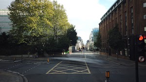 City of London Bus Lane — Buses & Cycles Only Sign