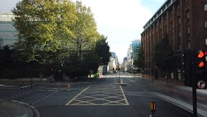 City of London Bus Lane — Buses & Cycles Only Sign