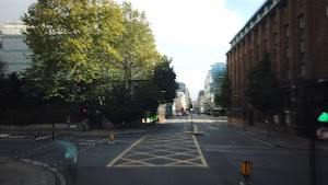 City of London Bus Lane — Buses & Cycles Only Sign