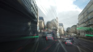 City of London Bus Lane — Buses & Cycles Only Sign