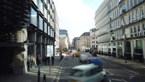 City of London Bus Lane — Buses & Cycles Only Sign